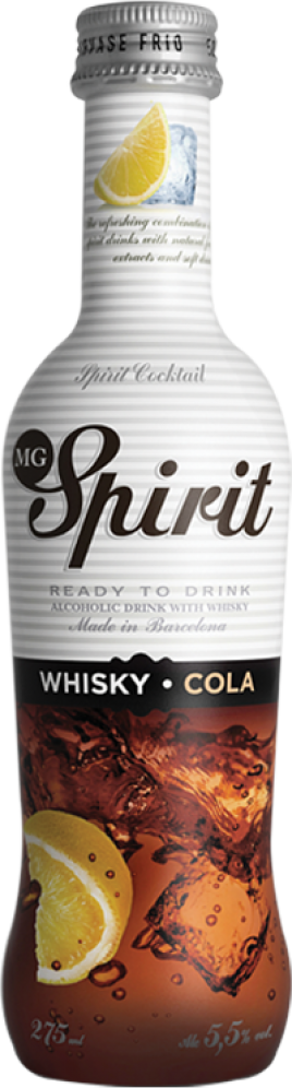 Акція на Напиток алкогольный Mg Spirit Whisky Cola 0.275л 5.5% (PLK8411640001074) від Stylus