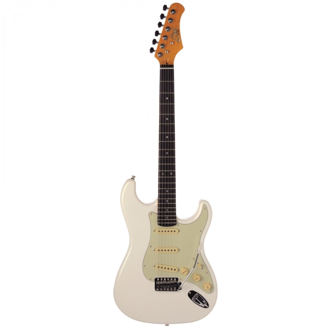 Акція на Электрогитара Eko Guitars S-300V (Vintage Olympic White) від Stylus