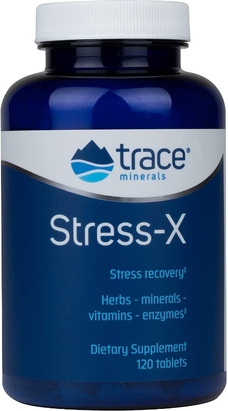 Акція на Trace Minerals Stress-X Стресс-X Защита от стресса 120 таблеток від Stylus