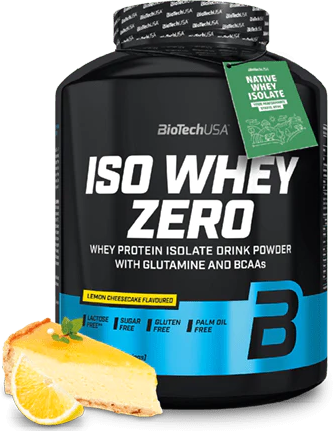 Акція на BioTechUSA Iso Whey Zero 2270 g / 90 servings / Lemon Cheesecake від Stylus