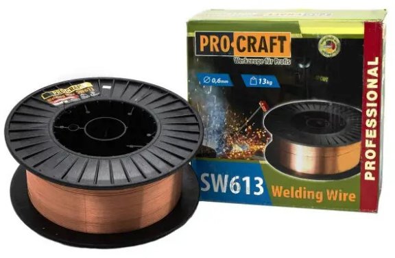 

Сварочная проволока ProCraft SW613 0.6 мм 13 кг