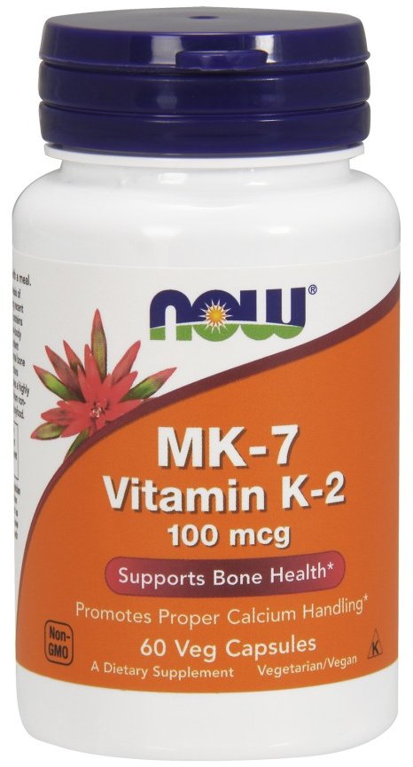 

Now Foods Vitamin K2 (MK7) 100 mcg 60 Vcaps Вітамін K2