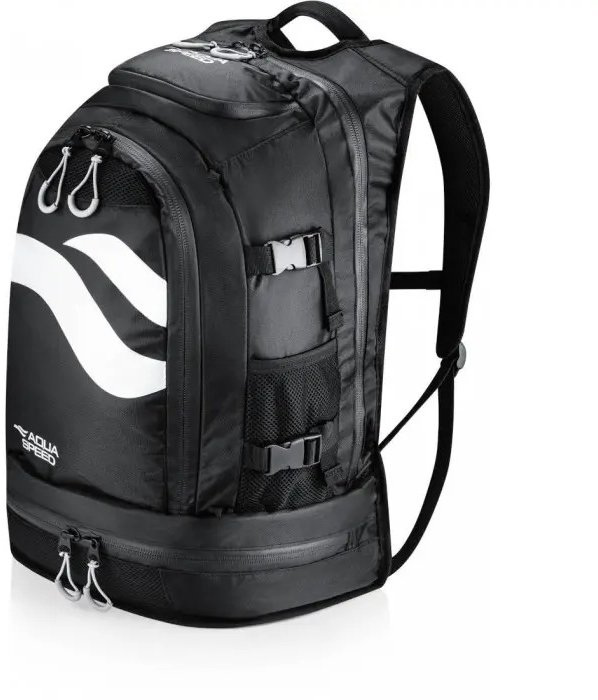 Акція на Рюкзак Aqua Speed Maxpack bagpack 42L 9297 чорный Уни 55x35x26 см (240-07) від Stylus