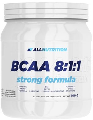 

All Nutrition Bcaa 8-1-1 Strong Formula 400 g /40 servings/ Lemon