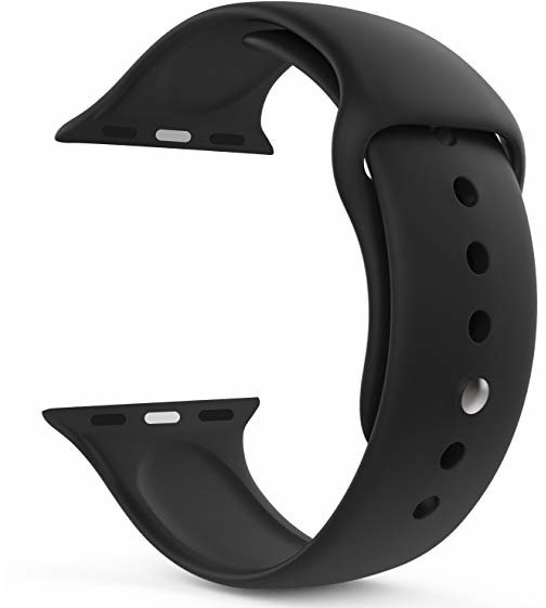 

Fashion Sports Band Black for Apple Watch 42/44/45mm