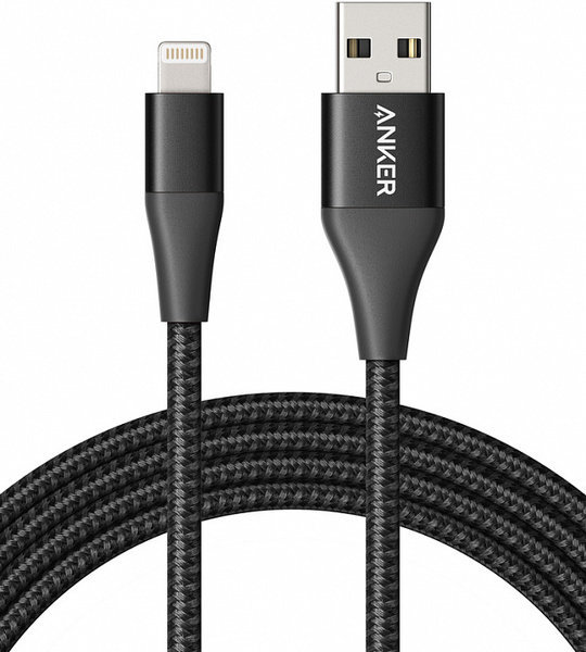 

Anker Usb Cable to Lightning Powerline+ Ii 1.8m Black (A8453H11)