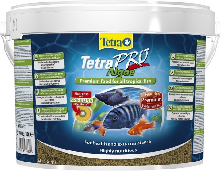 Акція на Tetra Pro Algae (Vegetable) корм з овочами преміум 10L 1.9 кг (4004218138827) від Y.UA