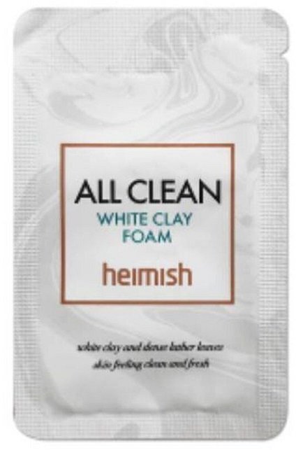

Heimish All Clean White Clay Foam Очищающая пенка с белой глиной 2 ml