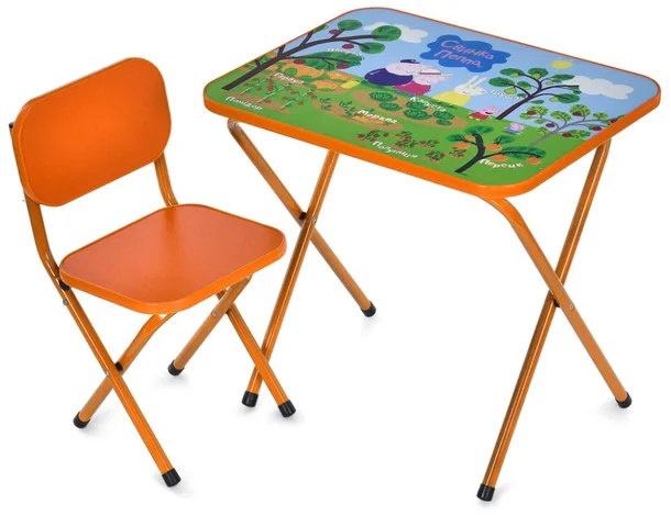 

Столик детский Bambi M 5963-7 складной со стульчиком