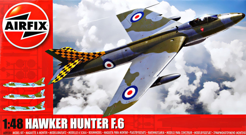 Акція на Британський винищувач-бомбардувальник Airfix Hawker Hunter F6 від Y.UA