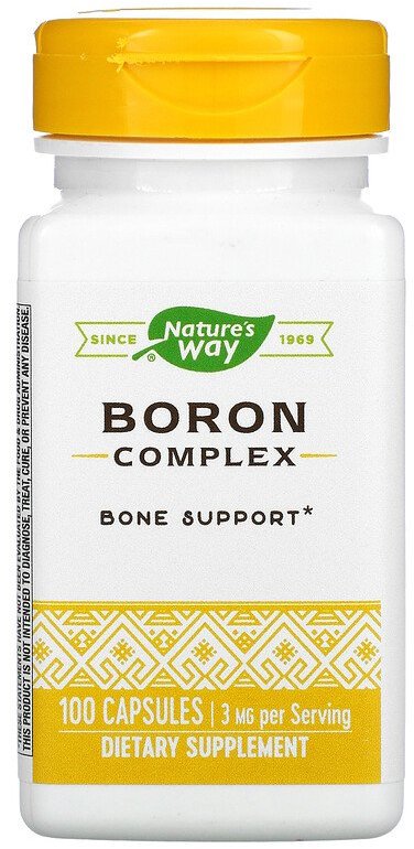 

Nature's Way Boron Complex 3 mg Борний комплекс 100 капсул