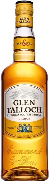 

Виски Glen Talloch Rare & Old 3 уо Blended Scotch 40% 0.7 л (FSH_8711114472042)