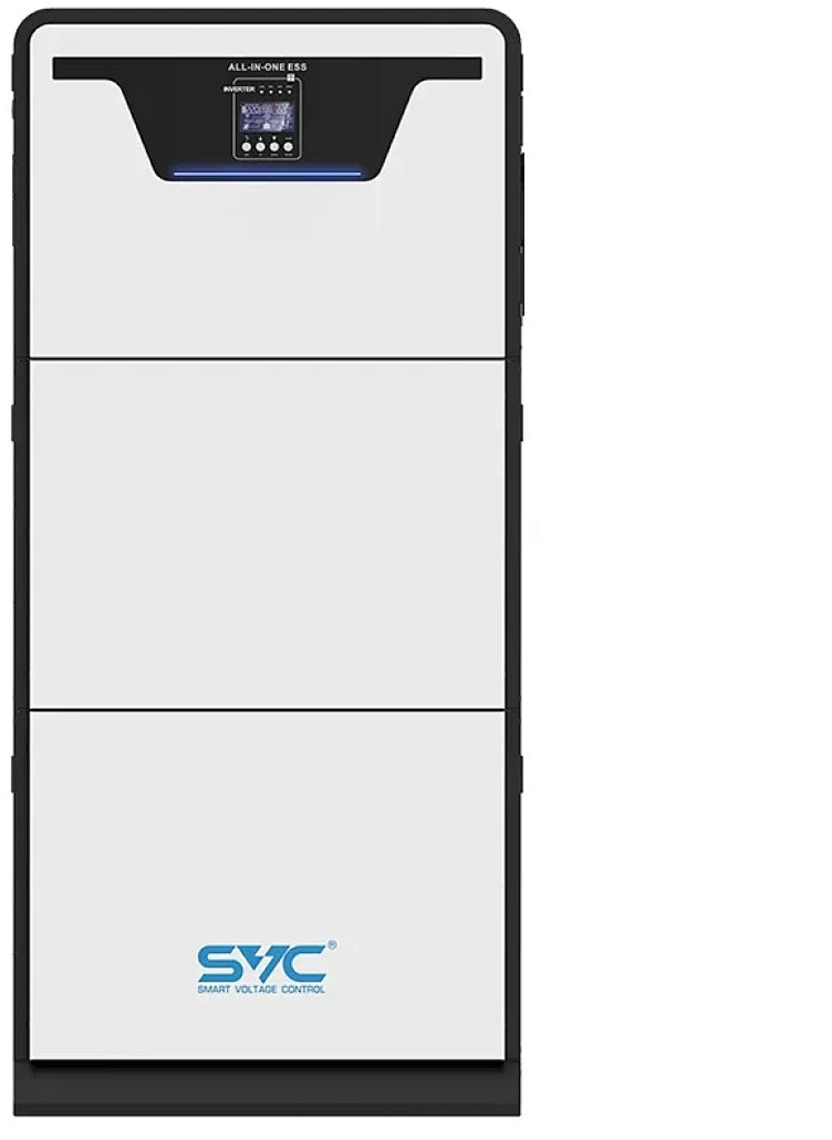 

Система зберігання енергії Svc Ess Stacked Rps All-in-One потужністю 5 kW та батареєю LiFePO4 48VDC 10.24 kwh