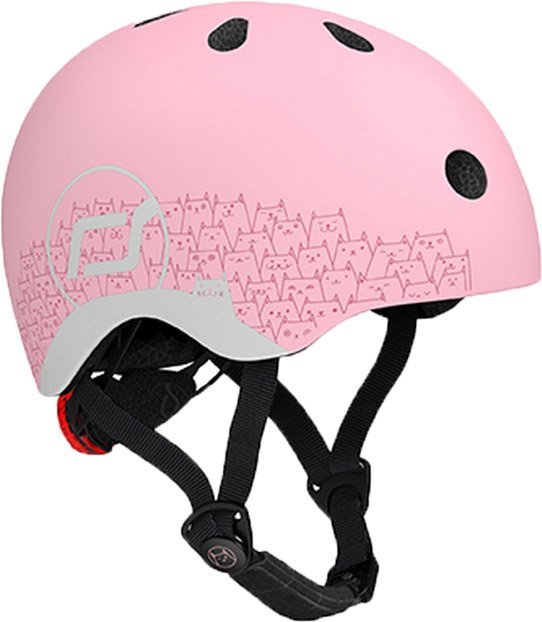 Акція на Шолом дитячий Scoot and Ride Рожевий з ліхтариком 45-51см (SR-210225-ROSE) від Y.UA