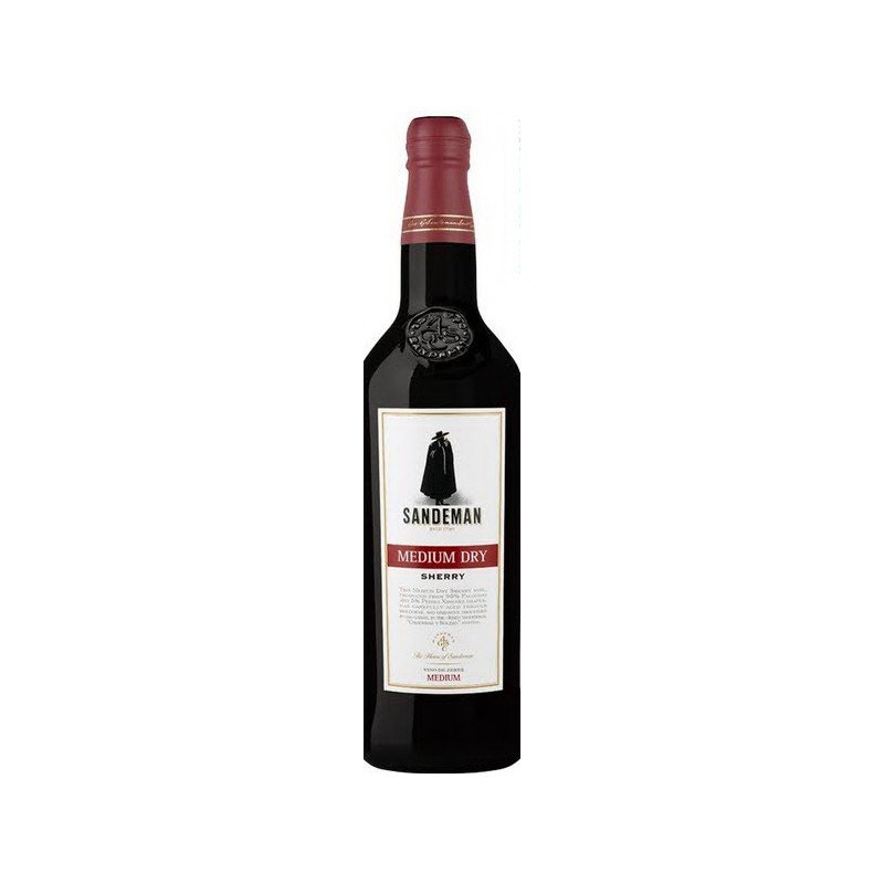 Акція на Вино Sandeman Sherry Medium Dry (0,75 л) (BW3900) від Stylus