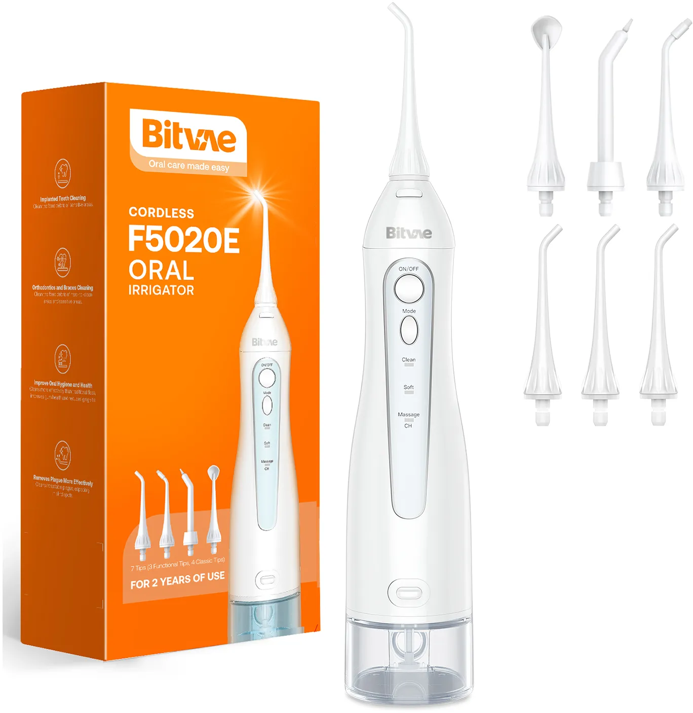 Акція на Bitvae BV5020E Water Flosser white від Stylus