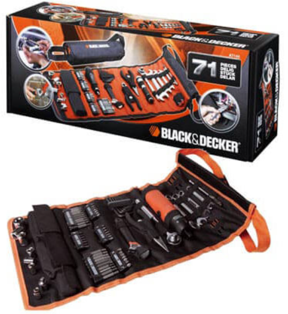 

Универсальный набор инструментов Black+Decker A7144