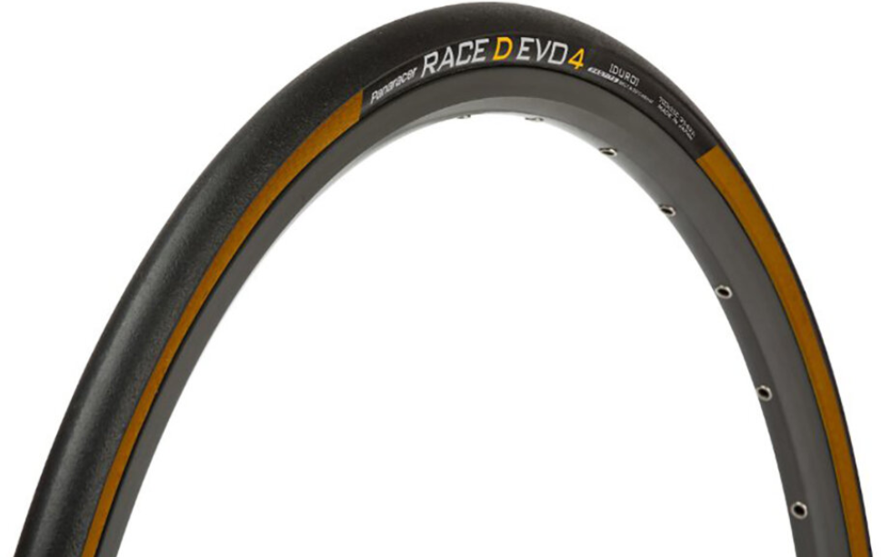 

Покрышка Race D Evo4 Panaracer 700x25C Black/Brown (RF725-RCD-D4)