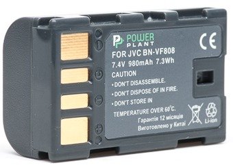 

Aккумулятор PowerPlant Jvc BN-VF808