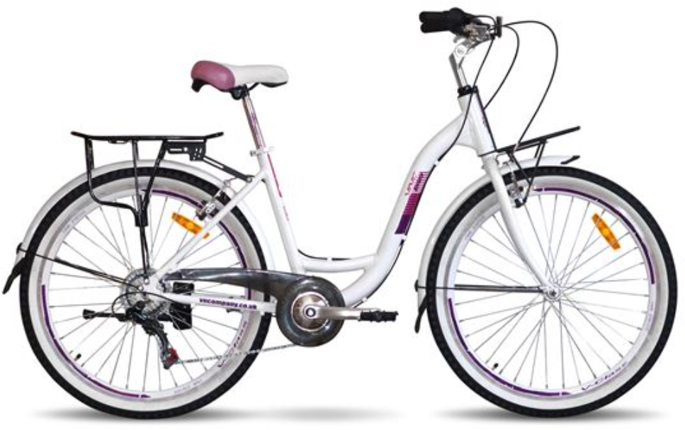 Акція на Велосипед Vnc 2022' 26" Riviera A3 V4A3-2644-WP 44см (4845) white/purple від Stylus