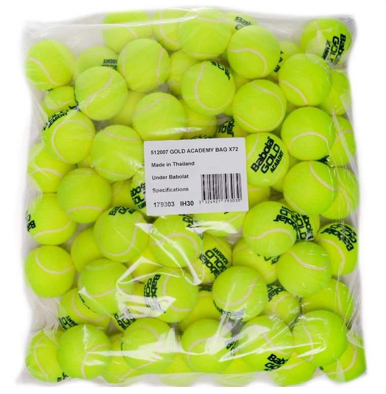 

Мячи для тенниса Babolat Gold Academy 72 Bag (512007-113)