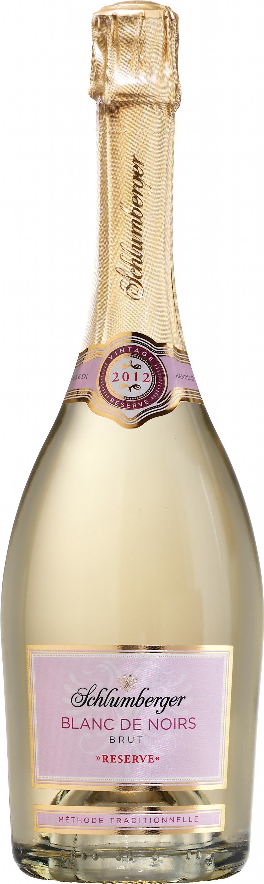 Акція на Игристое вино Schlumberger Reserve Pinot Blanc brut nature 2015, белое брют, 0.75л (MAR90383601) від Stylus