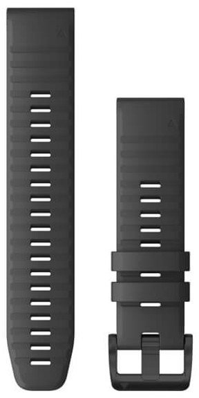 Акція на Ремінець Garmin QuickFit 22 Watch Bands Slate Grey Silicone with Black Hardware (010-12863-22) від Y.UA