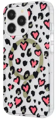 

Wave Elegance Case with Magnetic Ring Pink для iPhone 13 Pro