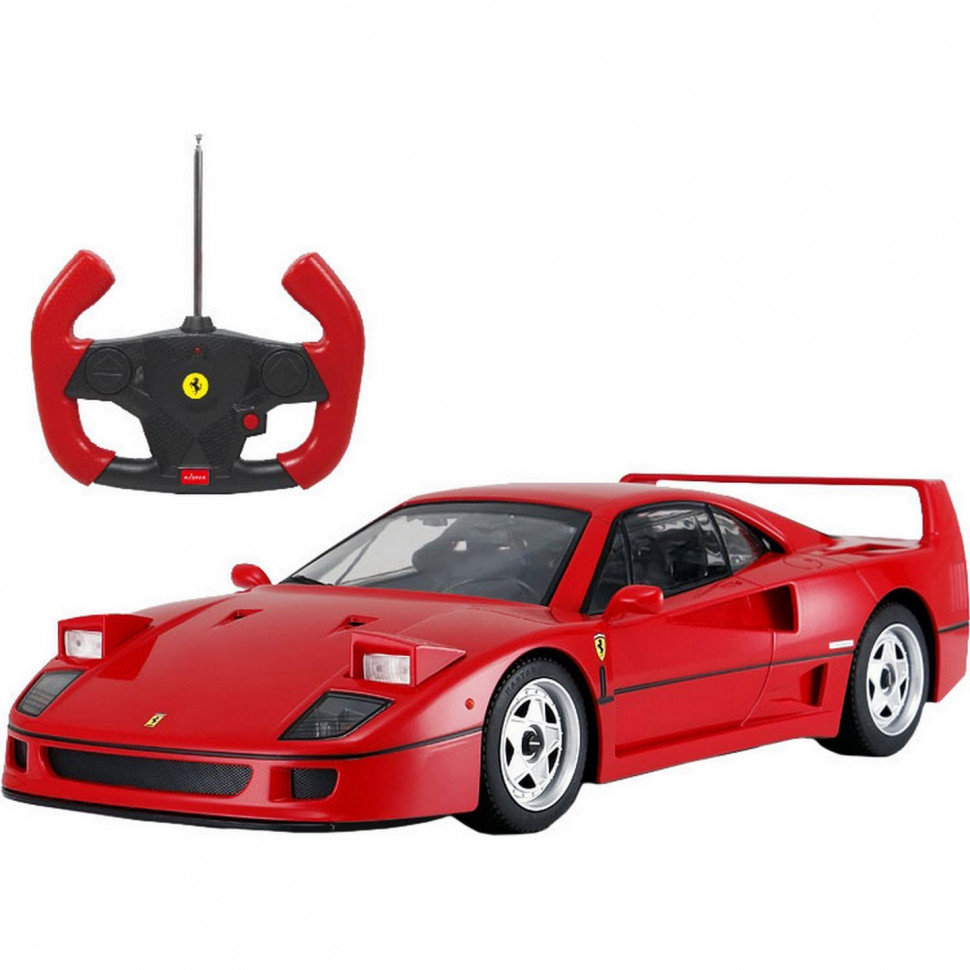 

Машинка на радіоуправлінні Ferrari F40 Rastar 78760 червона, 1:14