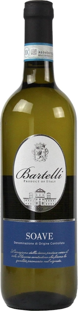 

Вино Bartelli Soave Doc біле сухе сортове 0.75 л (PLK8005890806581)