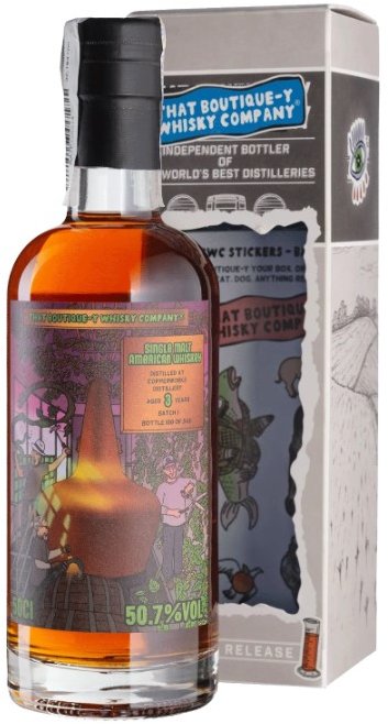 

Віскі Tbwc Copperworks Batch 1 - 3yo 50.7% 0.5л (BWQ7482)