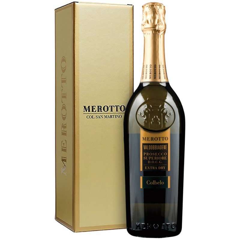 Акція на Вино Merotto Colbelo Prosecco Superiore Extra Dry (0,75 л) (BW40410) від Stylus