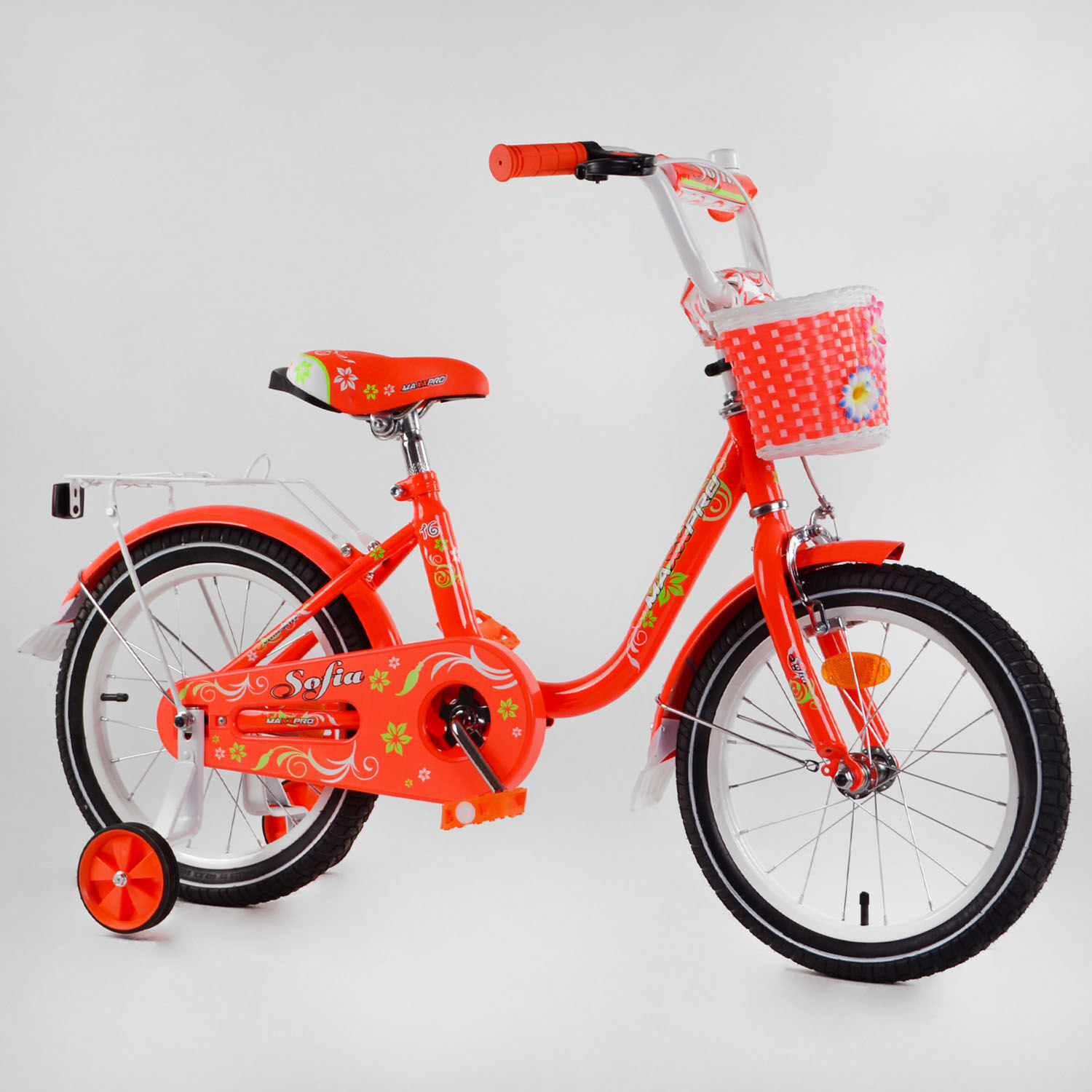 Акция на Велосипед Corso Sofia N 16-3 (оранжевый) от Stylus