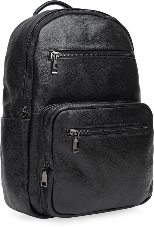 

Чоловічий рюкзак Borsa Leather чорний (K12626-black)