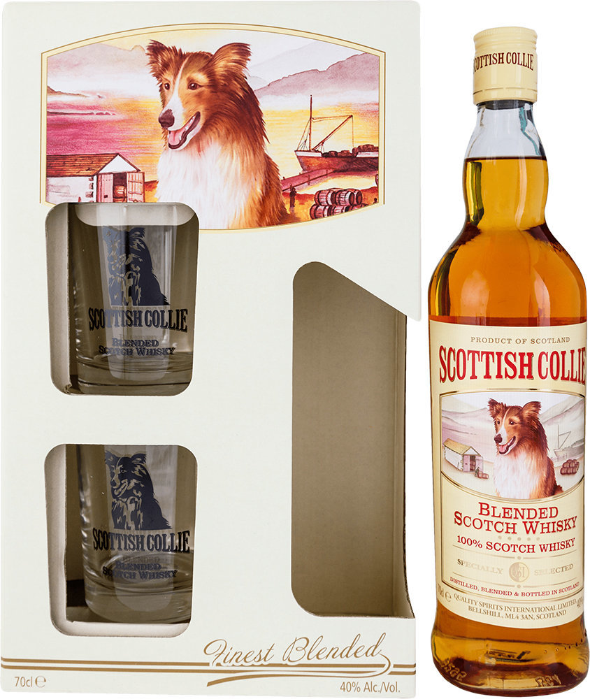 

Виски Scottish Collie, 0.7л 40% + 2 стакана (PLK91128841118)