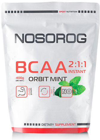 

Nosorog Nutrition Bcaa 2:1:1 400 g /72 servings/ Orbit Mint