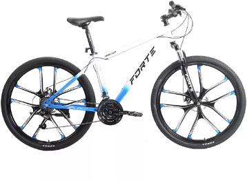 Акція на Велосипед Forte Omega алюм.рама 17" колеса 27.5" бело-синий (136885) від Stylus