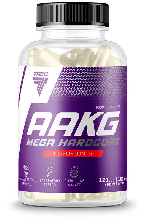 

Предтренировочный комплекс Trec Aakg Mega Hardcore 120 capsules