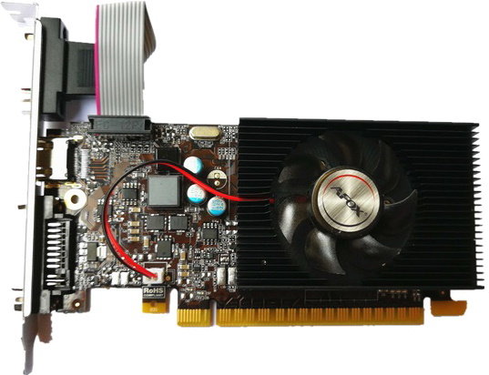 

Afox GeForce Gt 730 4GB GDDR3 Lp (AF730-4096D3L5)