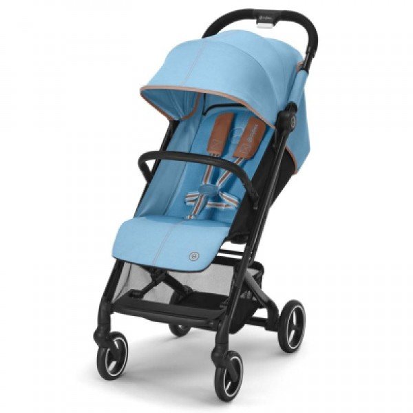 

Прогулянкова коляска Cybex Beezy Beach Blue з бампером (522001271