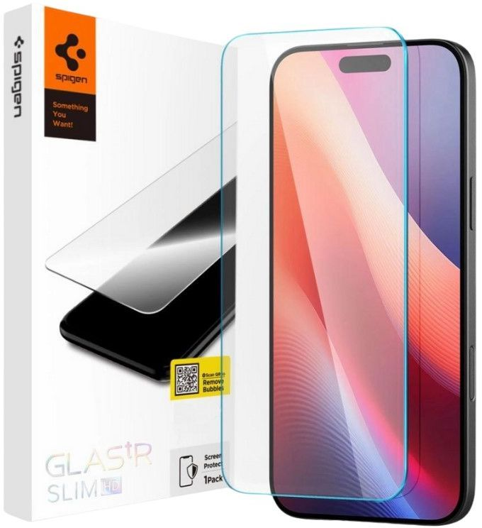 

Spigen Tempered Glass GLAS.tR Slim Hd (AGL06890) for iPhone 16 Plus / 15 Plus