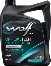 Акція на Моторное масло Wolf Officialtech 5W30 C2 Extra 5Lx4 від Stylus