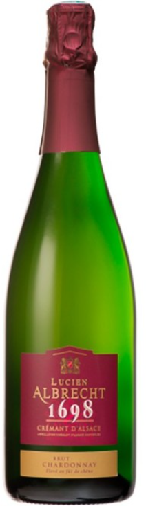 

Игристое вино Lucien Albrecht Cremant d’Alsace Brut 1698 белое брют 12% 0.75 (WHS3471953019987)