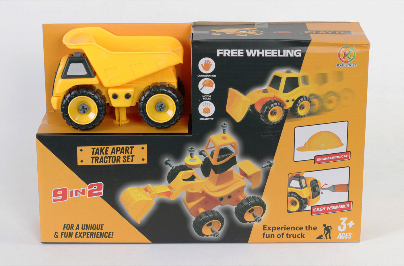 

Набор разборной техники Kaile Toys 9 в 1 (KL713-1)