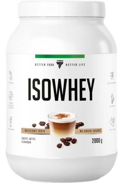 

Trec Nutrition Isowhey 2000 g / 66 servings / latte coffee