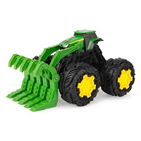 Акція на Игрушечный трактор John Deere Kids Monster Treads с ковшом и большими колесами (47327) від Stylus