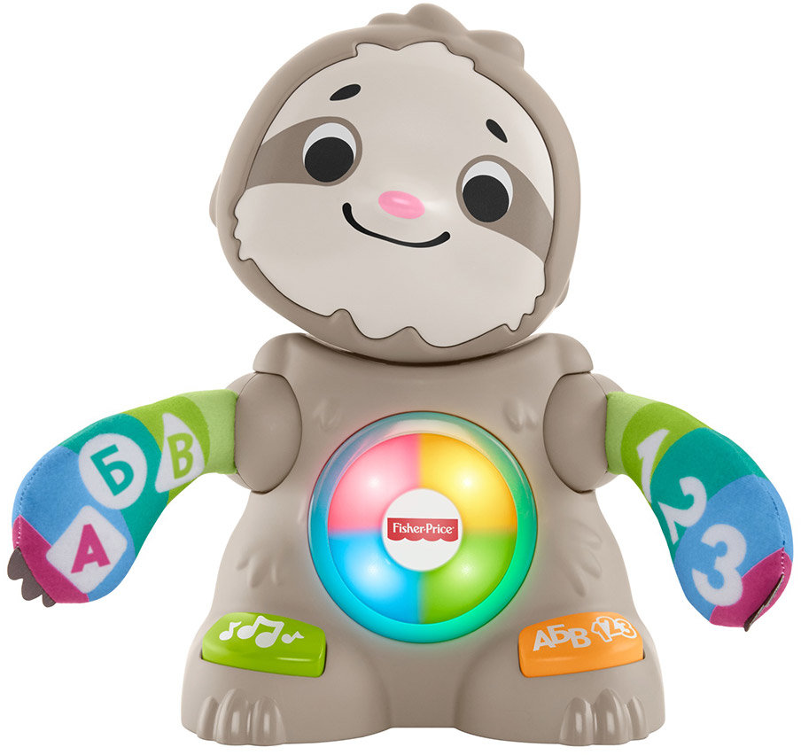 

Интерактивная игрушка Fisher-Price Танцующий Ленивец серии Linkimals (GHY96)