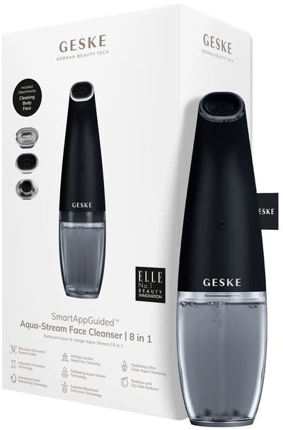 Акція на Очищающее средство для лица Geske Aqua-Stream Face Cleanser 8в1 black від Stylus