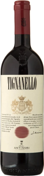 

Вино Marchesi Antinori Tignanello 2020 красное сухое 14 % 0.75 л (BWT1223)