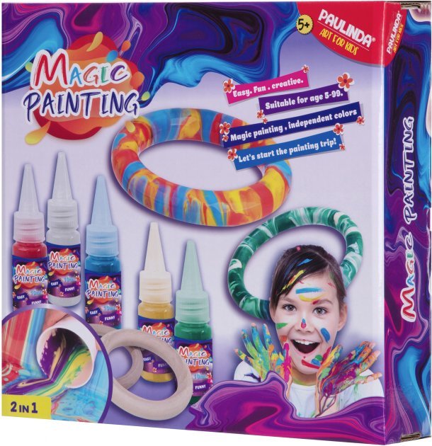 

Набор для творчества Paulinda Magic painting Браслеты 2 в 1 (PL-199007)